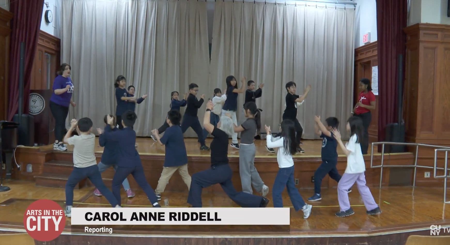 CUNY TV "Arts in the City" Features NDI's In-School Program at PS 130