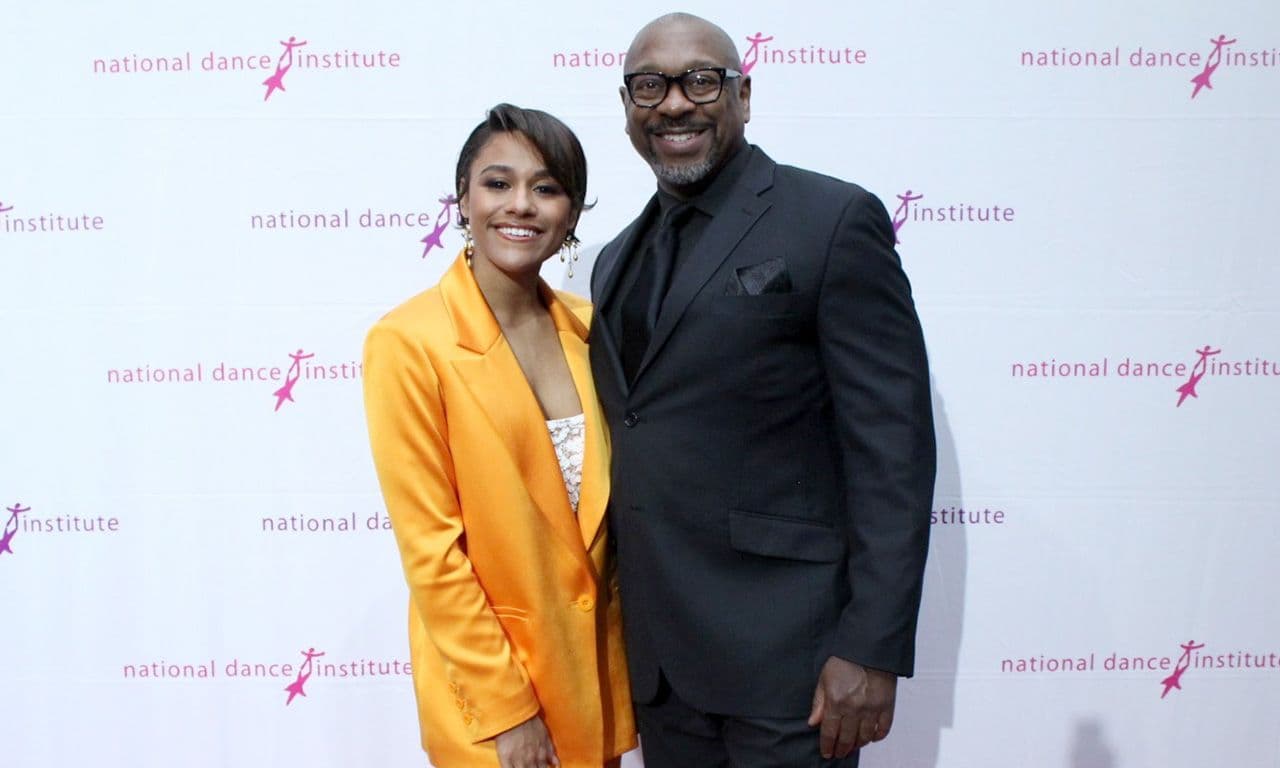 2024 Gala Honoree Arianna DeBose posing with Broadway star Alton Fitzgerald White
