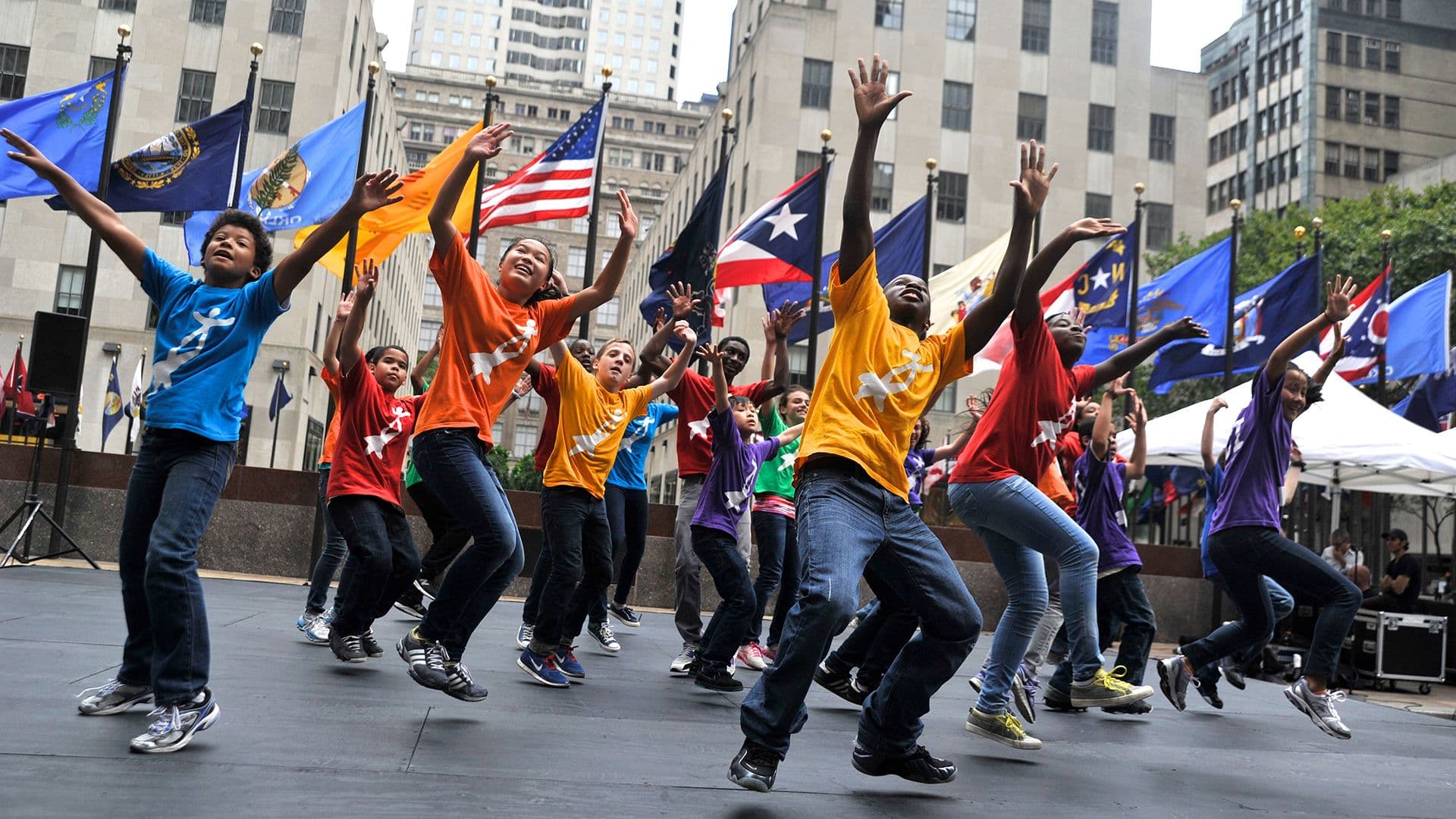 International Partnerships: NDI dancers perform at Rockefeller Center