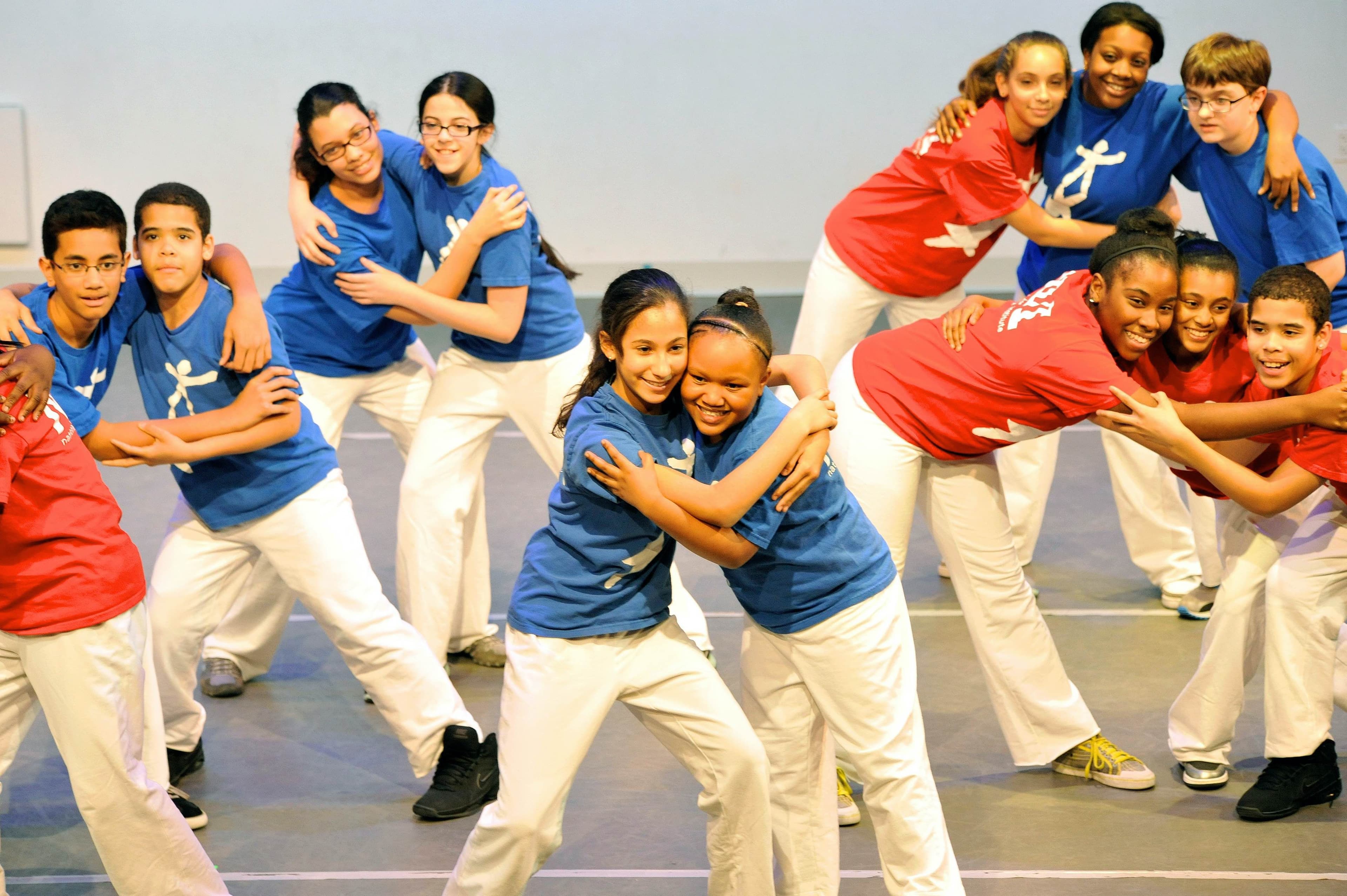 Kids dancing