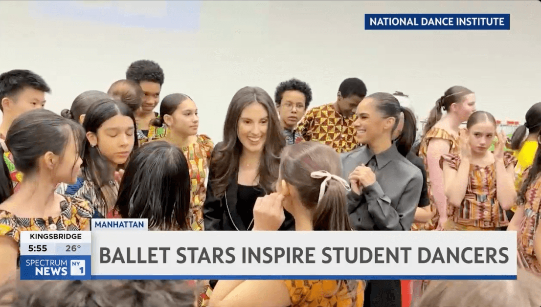 NY1 Video: Jacques' Art Nest Winter 2026 with Misty Copeland and Tiler Peck